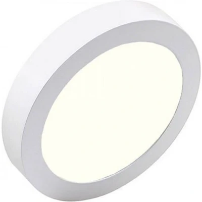 Afbeelding van LED Downlight Pro Aigi Opbouw Rond 20W Natuurlijk Wit 4000K Mat Ø247mm
