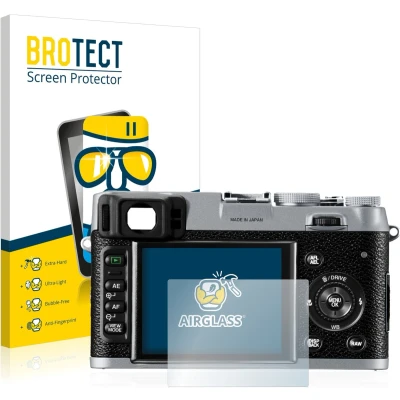 Afbeelding van BROTECT Glas Screen Protector voor Fujifilm FinePix X100 Schermbeschermer [9H Hardheid, Beschermglas Folie niet Gehard Glas]