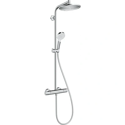 Afbeelding van Hansgrohe Crometta s 240 1jet showerpipe met thermostaat chroom