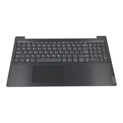 Afbeelding van Lenovo Laptop Toetsenbord Qwerty US + Top Cover Zwart