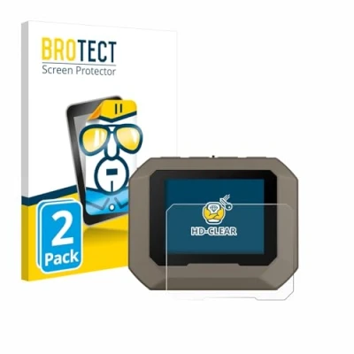 Afbeelding van BROTECT (2 Stuks) Schermbeschermer voor Garmin Xero C1 Pro Screen Protector Transparant