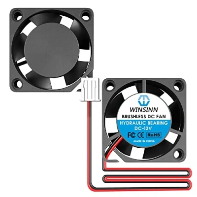 Afbeelding van WINSINN 2 stuks 20 mm 12 V 2010 x 10 borstelloze hydraulische ventilator