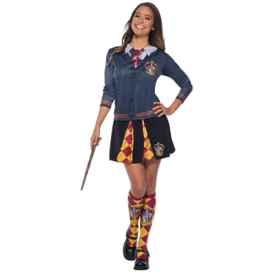 Afbeelding van Rubie&#039;s Rok Harry Potter Griffoendor Polyester Zwart One size