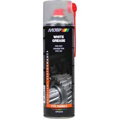 Afbeelding van Motip M204 Spuitvet PTFE wit 500ml