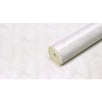 Afbeelding van d c fix Wandbekleding Ceramics wandbehang tegelbehang tegelspiegel behang design renovatie upcycling muur keuken badkamer slaapkamer woonkamer wasruimte Grey Chevron 67,5 cm x 4 m