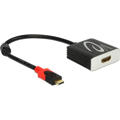 Afbeelding van Delock 62999 Adapter USB Type C male &gt; HDMI female (DP Alt Mode) 4K 30 Hz