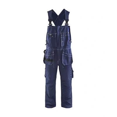Afbeelding van Blaklader Bretelbroek 2600 1370 Marineblauw