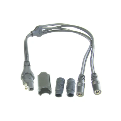 Afbeelding van Optimate Y splitter kabel SAE naar 2 DC contacten