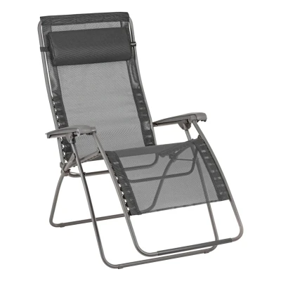 Afbeelding van Lafuma RSXA Clip XL Relaxstoel Black Zwart Relaxstoelen