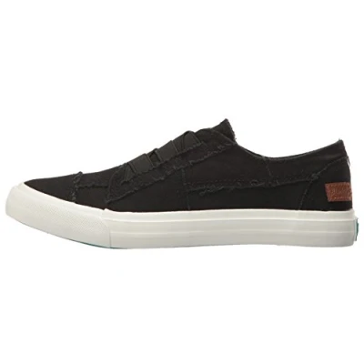Afbeelding van Blowfish Malibu Obst Sneaker voor dames, Zwarte kleur gewassen canvas, 39.5 EU