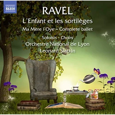 Afbeelding van Orchestre National De Lyon, Leonard Slatkin Ravel: L&#039;enfant Et Les Sortilèges (CD)