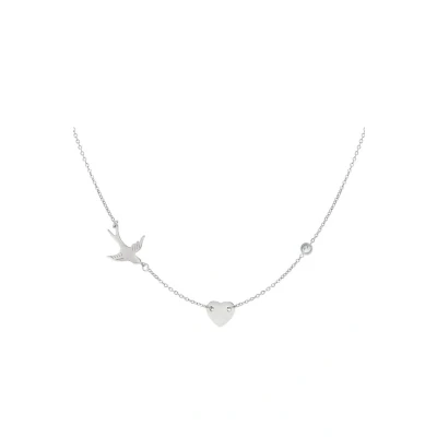 Afbeelding van Collier 3 breloques Acier Inoxydable argenté