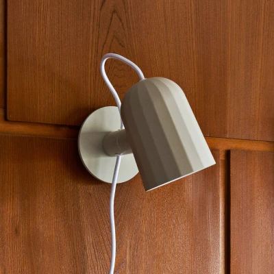 Afbeelding van Hay Noc wandlamp LED 16 cm x Ø11 Wit