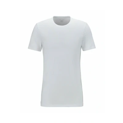 Afbeelding van Falke Daily Natural CREW NECK Hemd white, Heren, Maat: Small, White