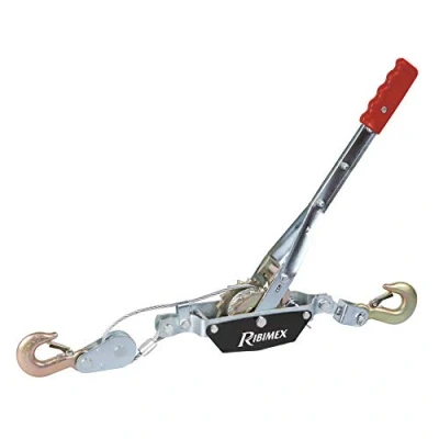 Afbeelding van Ribitech 6562 handmatige horizontale lier voor maximaal 2 ton grijs