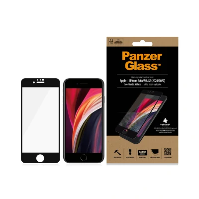 Afbeelding van PanzerGlass™ Apple iPhone 6 6s 7 8 SE 2020/2022 Black