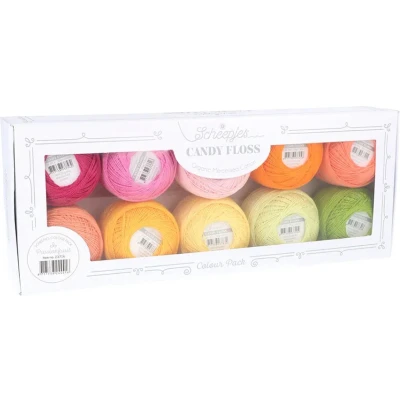 Afbeelding van Scheepjes Candy Floss colour pack 10x20gr PASSIONFRUIT