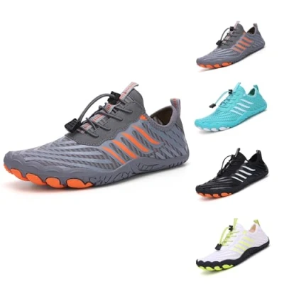 Afbeelding van Grounded Footwear For Women, Comfortable Lightweight Non Slip Barefoot Shoes,Grounded Shoes (grey,43)