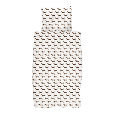 Afbeelding van Dekbedovertrek SNURK James Percal 200 x / 220 cm 2 Persoons