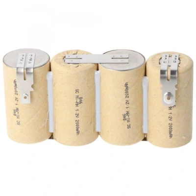 Afbeelding van vileda Ultramat Electro System oplaadbare batterij van AccuCell met 4,8 volt 2000 mAh