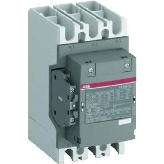 Afbeelding van Abb af190 magneetschakelaar 3p ac3 190a 90kw 400v hulpcontact 1m 1v spoelspanning 48 130vac 50 60hz 130vdc spoelcode 12 1sfl487002r1211