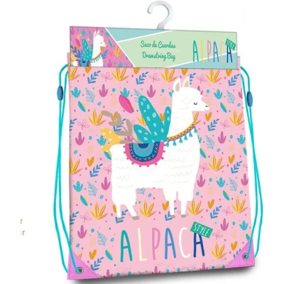 Afbeelding van Lama Gymbag 40 x 32 cm Multi