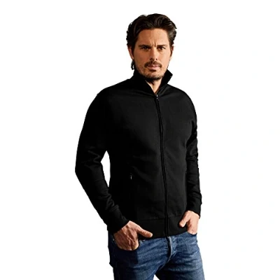 Afbeelding van Promodoro 5290F 9D 2XL sweatshirtjack maat in zwart
