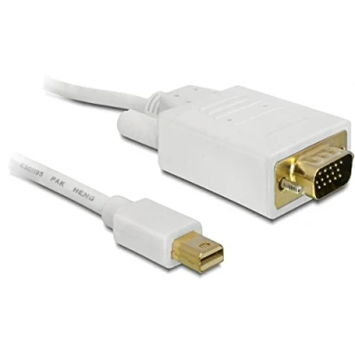 Afbeelding van Delock DisplayPort kabel (mini stekker VGA 15 polige stekker, 3m)