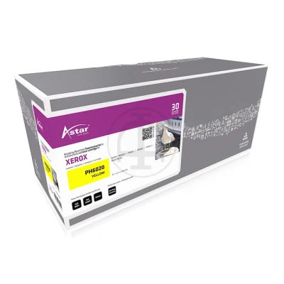 Afbeelding van As13206 Astar Xerox 106R02758 Ph Toner Geel Rebuilt 1000Pag Chip