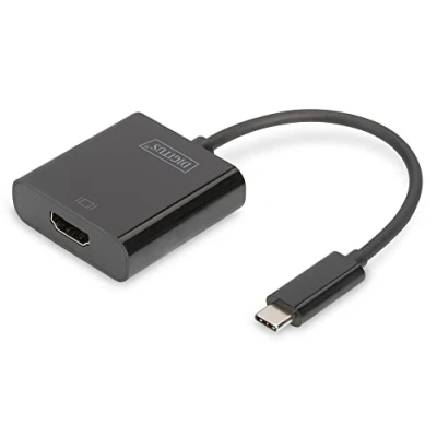Afbeelding van ASSMANN Electronic DA 70852 hub &amp; concentrator USB 3.0 (3.1 Gen 1) Type C Zwart