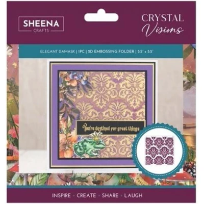 Afbeelding van Sheena Douglass Crystal Visions 2D Embossingfolder 5,5
