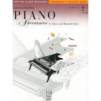 Afbeelding van Nancy faber : piano adventures for the older beginner tech bk 2: Technique &amp; Artistry Book 2