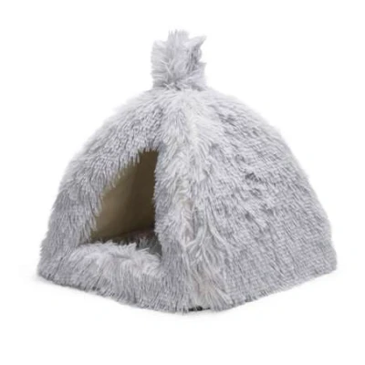 Afbeelding van Kittenmand cosmo pluche grijs 40x40x40 cm