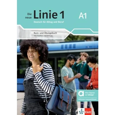 Afbeelding van Die neue linie 1 a1, del alumno y de ejercicios edicion hibrida allango: Deutsch für Alltag und Beruf. Kurs Übungsbuch mit Audios Videos inklusive Lizenzschlüssel allango (24 Monate)