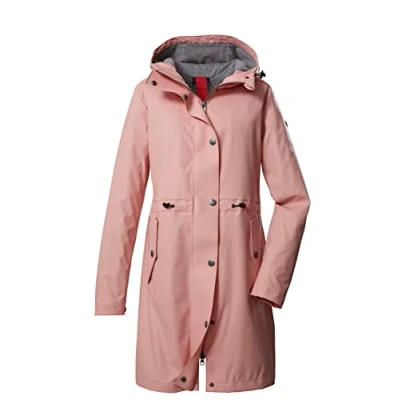 Afbeelding van G.I.G.A. DX Women&#039;s Regenparka/regenjack met binnenvoering en capuchon GS 101 WMN PRK, rose, 50, 38999 000
