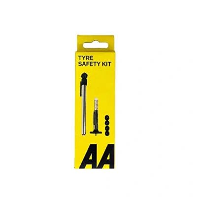 Afbeelding van AA Bandenveiligheidskit voor auto&#039;s AA1146 2 meter profieldiepte en bandenspanning plus 4 stofkappen