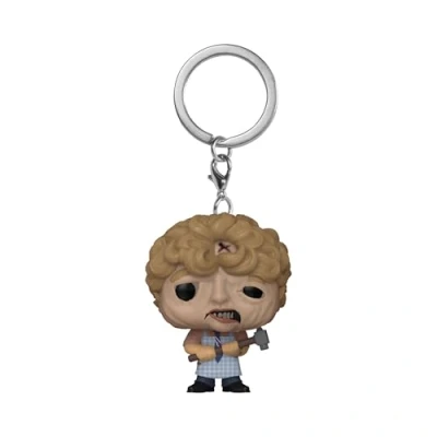 Afbeelding van Funko Pop! Keychain: The Texas Chainsaw Massacre Leatherface Mini figuur van vinyl om te verzamelen nieuwigheid sleutelhanger sokkenvuller cadeau idee officiële merchandising