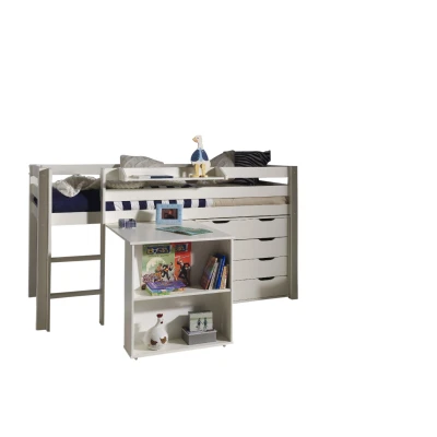 Afbeelding van Vipack Pino halfhoogslaper wit Actieset 2