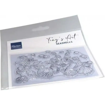 Afbeelding van Marianne D Clear Stamps Tiny&#039;s Art Zeeschelpen TC0910 130x85mm (05 23)