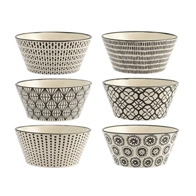 Afbeelding van H&amp;h set 6 bowl vhera in stoneware cc 600