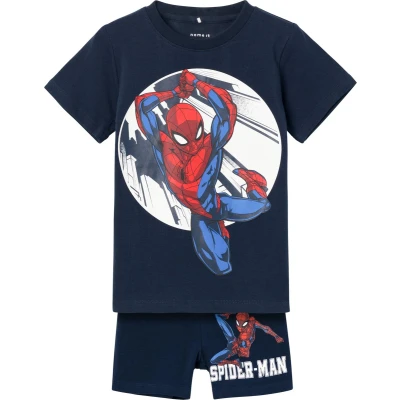 Afbeelding van Name it Nmmnow Spiderman Pyjama voor kinderen, Maat: 86/92, Dark sapphire