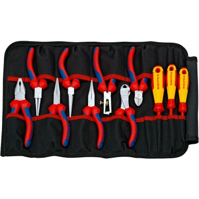 Afbeelding van Knipex 00 19 41 11 delige Gereedschapsroltas
