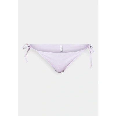 Afbeelding van Calvin Klein Swimwear String SIDE TIE Bikinibroekje, Dames, Maat: Large, Pastel lilac