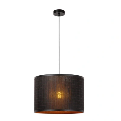 Afbeelding van Lucide TAGALOG Hanglamp Ø 40 cm 1xE27 Zwart