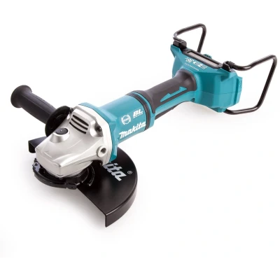 Afbeelding van Makita DGA900ZK 36V (2x18V) Li ion accu haakse slijper body in koffer 230mm koolborstelloos