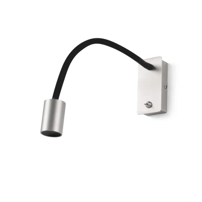 Afbeelding van Faro Lighting Leser LED Indoor Wandlamp Leeslamp Satijn Nikkel