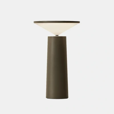 Afbeelding van LEDS C4 LED tafellamp Cocktail olijfgrijs Hoogte 21,5 cm