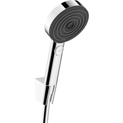 Afbeelding van hansgrohe Pulsify Select S douchehouderset 105 3jet Relaxation EcoSmart, met doucheslang 125cm, 24306000
