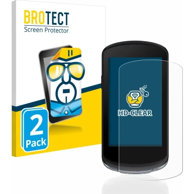 Afbeelding van BROTECT (2 Stuks) Schermbeschermer voor Garmin Edge 1040 Screen Protector Transparant