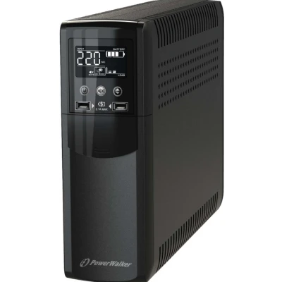 Afbeelding van PowerWalker VI 1500 CSW UPS Line Interactive VA 900 W 4 AC uitgang(en)